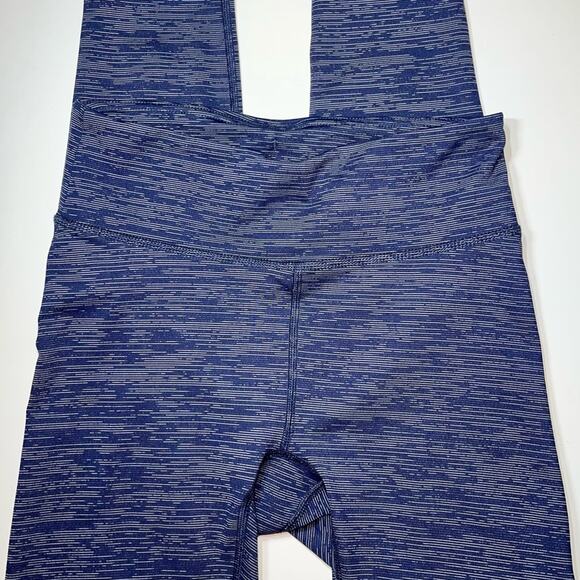 Outdoor Voices Cropped Leggings Size XS TechSweat Flex crop Blue/Cream Space dye - Picture 15 of 16